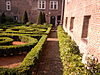 Maison Descartes, Amsterdam, garden -  Maison Descartes (Hospice Wallon) in Amsterdam-Centrum, garden