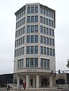Apollohouse, Apollolaan 15..JPG -  Apollohouse, Apollolaan 15. Voorm. Soc. Verz. Bank. 