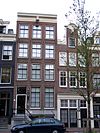 Amsterdam Bloemgracht 174 (and 172) across -  Bloemgracht 174 (partially covered 172 is somewhat visible)