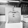 Maquette, rechter zijgevel - Amsterdam - 20015191 - RCE -  Trippenhuis: maquette, rechter zijgevel 