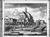 Kerk vanuit het zuidoosten, naar oude gravure - Amsterdam - 20013325 - RCE -  Oosterkerk: Kerk vanuit het zuidoosten, naar oude gravure 