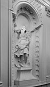 Interieur trappenhuis, stucdecoratie - Amsterdam - 20352375 - RCE -  Stucwerk: Interieur trappenhuis, stucdecoratie 