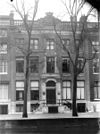 Overzicht voorgevel met ingangspartij - Amsterdam - 20017440 - RCE -  Gevel/ Ingangspartij: Overzicht voorgevel met ingangspartij 