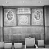 Wand in is van de bondsraadzaal - Amsterdam - 20017128 - RCE -  Vakbondsgebouw De Burcht: wand in is van de bondsraadzaal 
