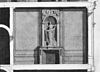 Ontwerp tekening niet uitgevoerd ontwerp schoorsteen regentenzaal, detail uit doorsnede - Amsterdam - 20014513 - RCE -  Maagdenhuis: ontwerp tekening niet uitgevoerd ontwerp schoorsteen regentenzaal, detail uit doorsnede 