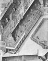 Vogelvlucht van B.F. v.Berckenrode D ziekenhuis 1599 - Amsterdam - 20014080 - RCE -  Burgerweeshuis: vogelvlucht van B.F. v.Berckenrode D ziekenhuis 1599 