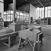 Interieur, houten mal ten behoeve van gietijzeren bovenas, voorzijde as kop, van de bastionmolen - Amsterdam - 20021988 - RCE -  De Gooyer: Interieur, houten mal ten behoeve van gietijzeren bovenas, voorzijde as kop, van de bastionmolen (opmerking: Van deze molen is ook een Sipman-tekening) 