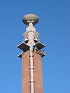 Marathontoren03 -  Marathon Tower, Stadionplein, Amsterdam.  Marathontoren, Stadionplein, Amsterdam.
