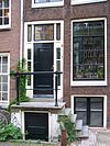 Amsterdam Lauriergracht 56 door -  Lauriergracht 56, the entrance