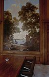 INTERIEUR, KAMER, WANDSCHILDERINGEN (BEHANGSELS), DETAIL - Amsterdam - 20259996 - RCE -  INTERIEUR, KAMER, WANDSCHILDERINGEN (BEHANGSELS), DETAIL 