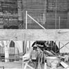 Geretoucheerde beschildering met wapen van Hamburg - Amsterdam - 20012262 - RCE -  Oude Kerk: geretoucheerde beschildering met wapen van Hamburg 