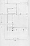 Verbouwings tekening P.Post kamer D.v. Alewijn - Amsterdam - 20017245 - RCE -  perceel: verbouwings tekening P.Post kamer D.v. Alewijn 