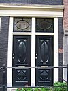 Amsterdam Bloemgracht 93 door -  Bloemgracht 93, entrance