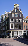 BlauwburgwalAmsterdam - Blauwburgwal 22 is an historic merchant's house alongside one of Amsterdam's many canals in the Netherlands. 