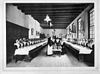 Eetzaal in 1912 naar oude foto - Amsterdam - 20014535 - RCE -  Maagdenhuis: eetzaal in 1912 naar oude foto 