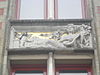 Relief De Middag2, Amsterdam Centraal Station -  Relief depicting:the Afternoon (more like the evening)  ReliÃ«f voorstellende de Middag (eerder rond de avond) 