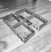 Maquette, overzicht interieur 3e verdieping - Amsterdam - 20015200 - RCE -  Trippenhuis: maquette, overzicht interieur 3e verdieping 