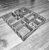 Maquette, interieur 2e verdieping - Amsterdam - 20015199 - RCE -  Trippenhuis: maquette, interieur 2e verdieping 