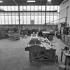 Interieur, houten mal ten behoeve van gietijzeren bovenas, voorzijde as kop, van de bastionmolen - Amsterdam - 20021984 - RCE -  De Gooyer: Interieur, houten mal ten behoeve van gietijzeren bovenas, voorzijde as kop, van de bastionmolen (opmerking: Van deze molen is ook een Sipman-tekening) 