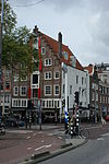 Dubbel hoekpand met hoge trapgevel