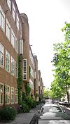 Amsterdam Woonhuis Bronckhorststraat 003.JPG -  Woonhuis Bronckhorststraat, Bartholomeus Ruloffsstraat, Joh.M. Coenenstraat in Amsterdam 
