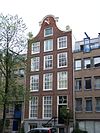 Amsterdam Lauriergracht 74 across -  Lauriergracht 74, seen across the canal