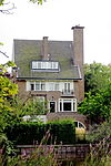 Oranje Nassaulaan 26, view of the garden