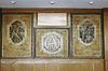 INTERIEUR, BONDSRAADZAAL, RECHTER WAND, NISSCHILDERINGEN (ROLAND HOLST) - Amsterdam - 20260202 - RCE -  Vakbondsgebouw De Burcht: INTERIEUR, BONDSRAADZAAL, RECHTER WAND, NISSCHILDERINGEN (ROLAND HOLST) 