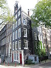Amsterdam, Kloverniersburgwal 67 hoek -  hoekhuis