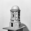 Maquette, koepel op het dak - Amsterdam - 20015195 - RCE -  Trippenhuis: maquette, koepel op het dak 