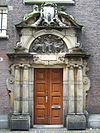 Spinhuis Poort Hendrick de Keyser Spinhuissteeg Amsterdam.JPG -  Gate to the former 