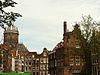 Vredenburgh-Amsterdam12 -  Huize Vredenburgh, Vredenburgersteeg 1 Amsterdam. Panden deels uit de 15e en 16e eeuw, aanbouw uit 1890 van architect A.C. Bleijs 