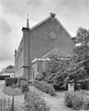 Exterieur OVERZICHT OOSTGEVEL - Sloten - 20308528 - RCE -  Nederlands Hervormde Kerk: Exterieur OVERZICHT OOSTGEVEL 
