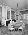 INTERIEUR, BEGANE GROND, ACHTERKAMER, OVERZICHT - Amsterdam - 20298399 - RCE -  Huis van Brienen: INTERIEUR, BEGANE GROND, ACHTERKAMER, OVERZICHT 