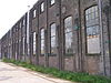 VanGendtHallen westgevel hal 1 -  Van Gendthallen, westgevel van hal 1. Datum foto: 12-9-2010 