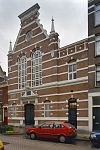Voorgevel van de synagoge aan de Gerard Doustraat te Amsterdam - Amsterdam - 20320143 - RCE -  Synagoge: Voorgevel van de synagoge aan de Gerard Doustraat te Amsterdam 