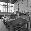 Interieur, houten mal ten behoeve van gietijzeren bovenas, voorzijde as kop, van de bastionmolen - Amsterdam - 20021981 - RCE -  De Gooyer: Interieur, houten mal ten behoeve van gietijzeren bovenas, voorzijde as kop, van de bastionmolen (opmerking: Van deze molen is ook een Sipman-tekening) 