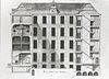 Exterieur ONTWERP TEKENING, DOORSNEDE NAAR ACHTER VLEUGEL - Amsterdam - 20260208 - RCE -  MAAGDENHUIS: Exterieur ONTWERP TEKENING, DOORSNEDE NAAR ACHTER VLEUGEL 