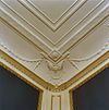 Interieur van de rechter achterkamer op de bel-etage, detail van het plafond - Amsterdam - 20329317 - RCE -  Plafond: Interieur van de rechter achterkamer op de bel-etage, detail van het plafond 