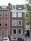 Amsterdam Lauriergracht 51 across -  Lauriergracht 51, seen across the canal
