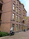Blok1berlage -  Blok 1 van Berlageblokken Indische Buurt eigendom van woningcorporatie Ymere, zijde Javaplein 