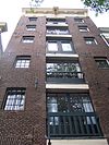 Amsterdam Lauriergracht 123 top -  Lauriergracht 123, top of the building 