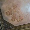 INTERIEUR, ACHTERKAMER, BESCHILDERD PLAFOND 