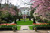 Burgemeestershuis tuin.JPG -  Amsterdam, Herengracht 502, garden, garden of the mayors mansion  Amsterdam, tuin Herengracht 502 en Koetshuis Keizersgracht 607 
