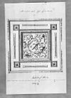 Tekening wand zijkamer - Amsterdam - 20017249 - RCE -  perceel: tekening wand zijkamer 