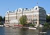 AmstelhotelAmsterdam - Photo of Amstel Hotel in Amsterdam (official name: Hotel InterContinental Amstel) at the Professor Tulpplein, photo taken from the Torontobrug. 