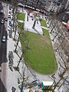 WLM - Minke Wagenaar - 10-04-21 The Bank voorheen ABN-AmRo 062 - Verbouwing van het voormalige ABN-Amro hoofdkantoor aan het Rembrandtplein te Amsterdam Rondleiding op woensdag 21 april 2010 voor de architecten van de BNA Kring Amsterdam-Kennemerland, door Frits van Dongen van de Architecten Cie. 