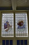 INTERIEUR, GLAS IN LOODRAAM - Amsterdam - 20279369 - RCE -  gevelsteen: INTERIEUR, GLAS IN LOODRAAM 