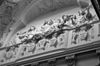 Interieur trappenhuis, overzicht stucwerk balustrade met stucbeelden van muzikanten - Amsterdam - 20352459 - RCE -  Stucwerk: Interieur trappenhuis, overzicht stucwerk balustrade met stucbeelden van muzikanten 