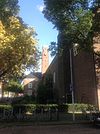 Amsterdam - Gerrit van der Veenstraat 99 HBS.JPG -  Schoolgebouw, hoofdonderdeel van het complex van de vm. meisjes-HBS 